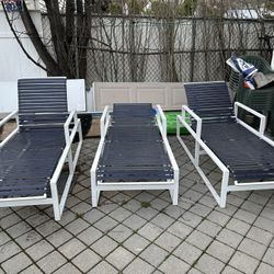  3 Lounge Chairs 