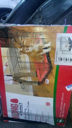 brand new Kong large collapsible two-door cage