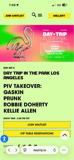 DAYTRIP 09/06/2026