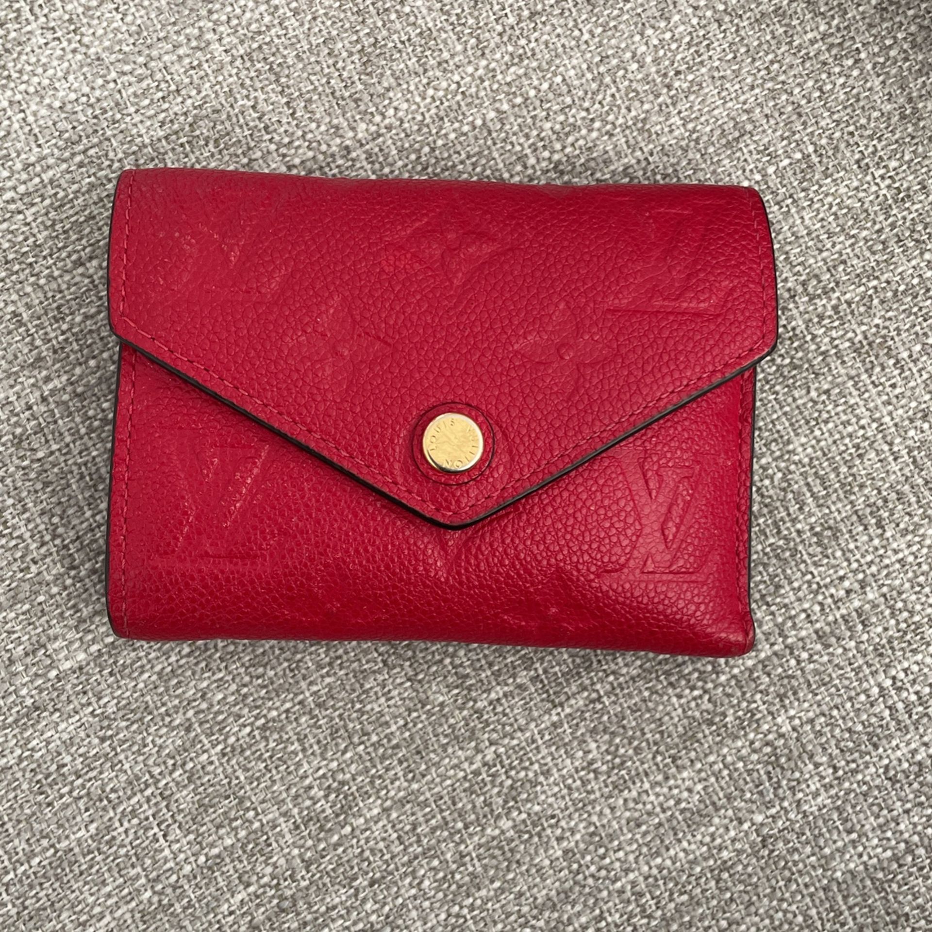 Louis Vuitton Victorine Wallet Red