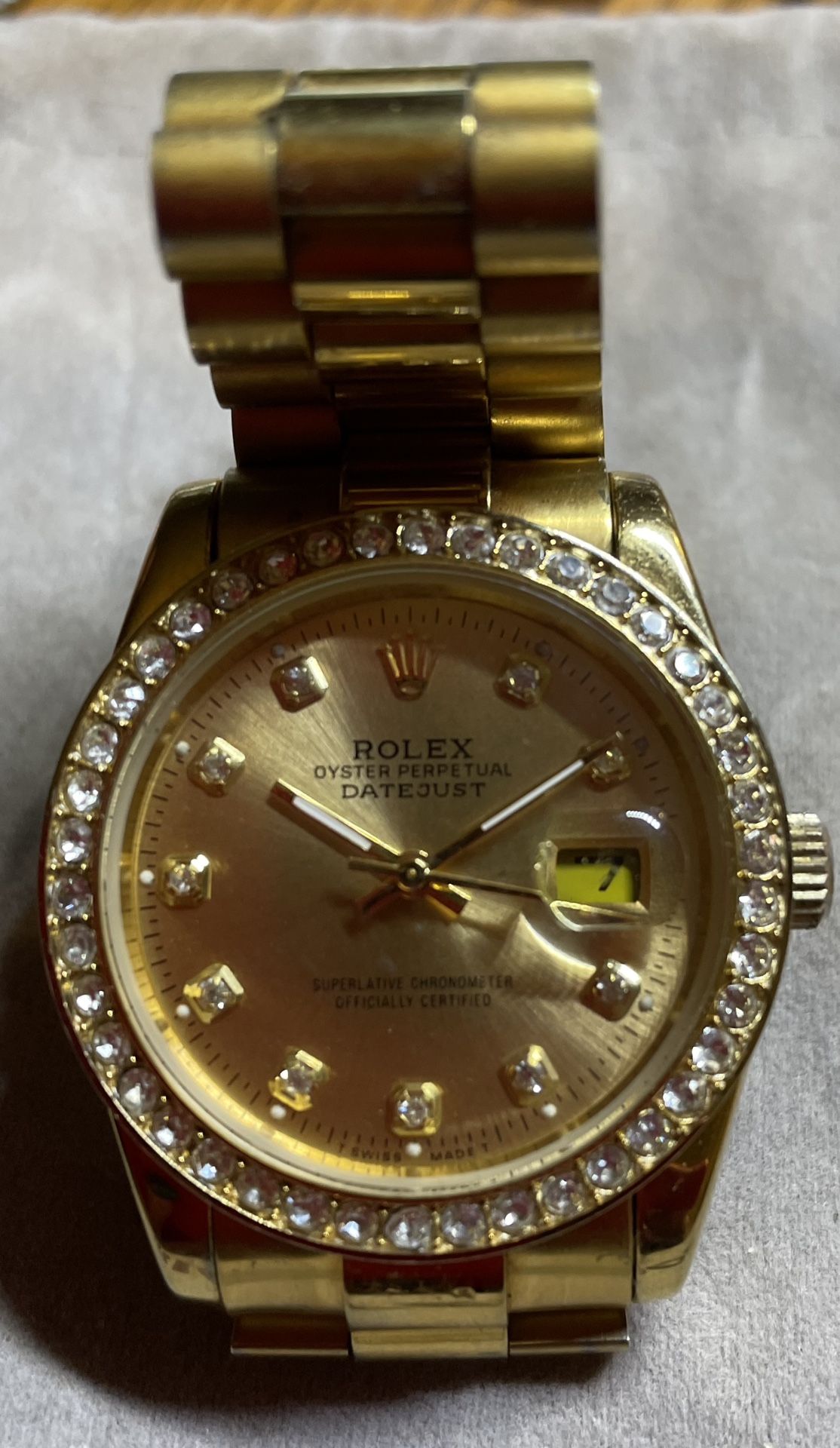 Unisex Rolex  Watch 18 K 