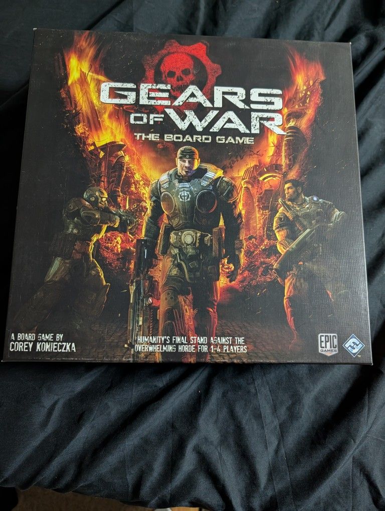 Gears Of War Board Game , Out Of Print