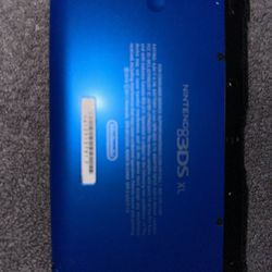 Nintendo 3ds Xl Blue(READ DISCRETION)