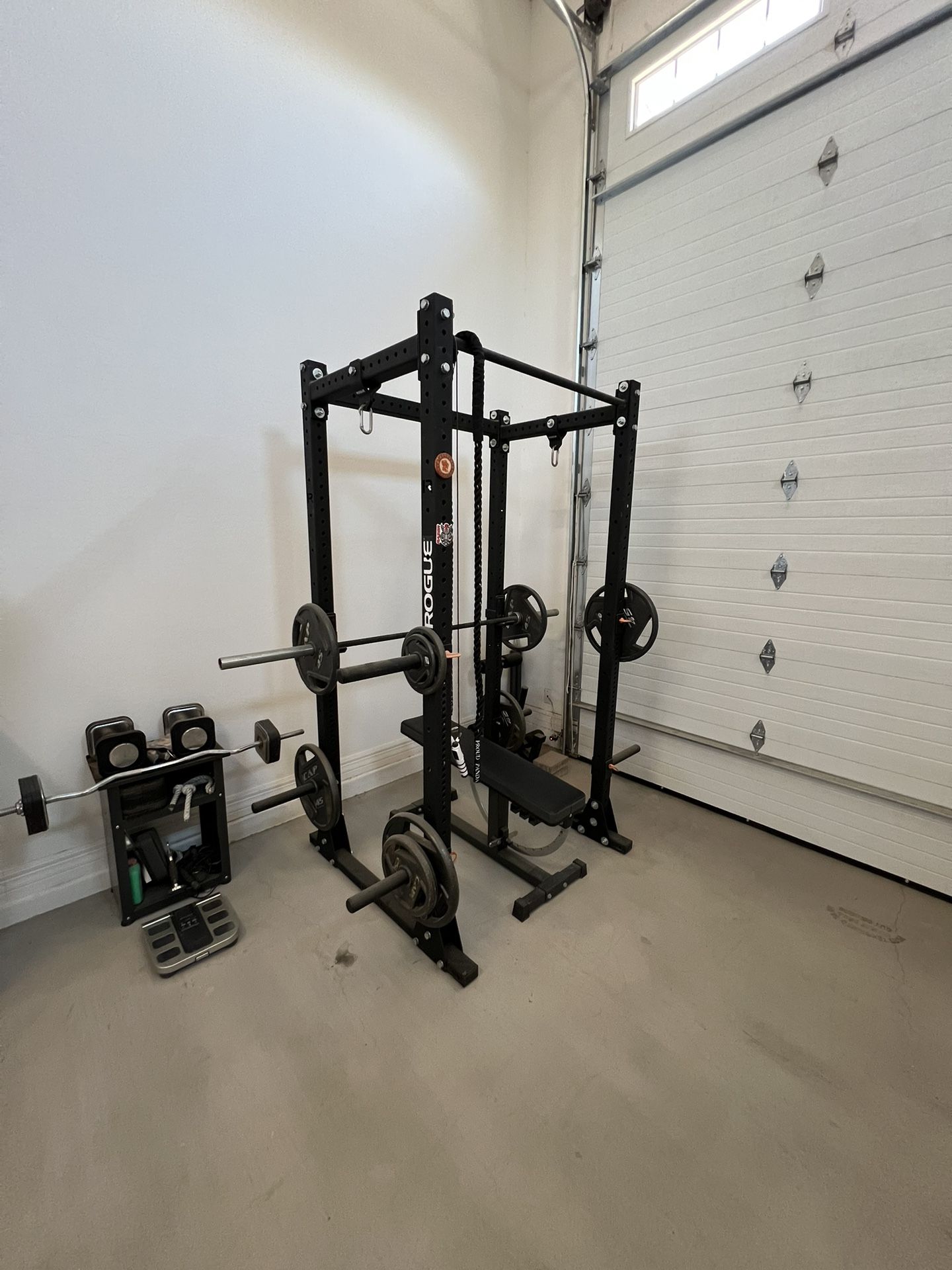 Rogue Fitness Rack + Accessories