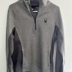 Men’s Spyder Quarter Zip - Gray