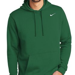 Nike Green Fleece Pullover Hoodie