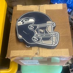 Seattle Seahawk light up lamp