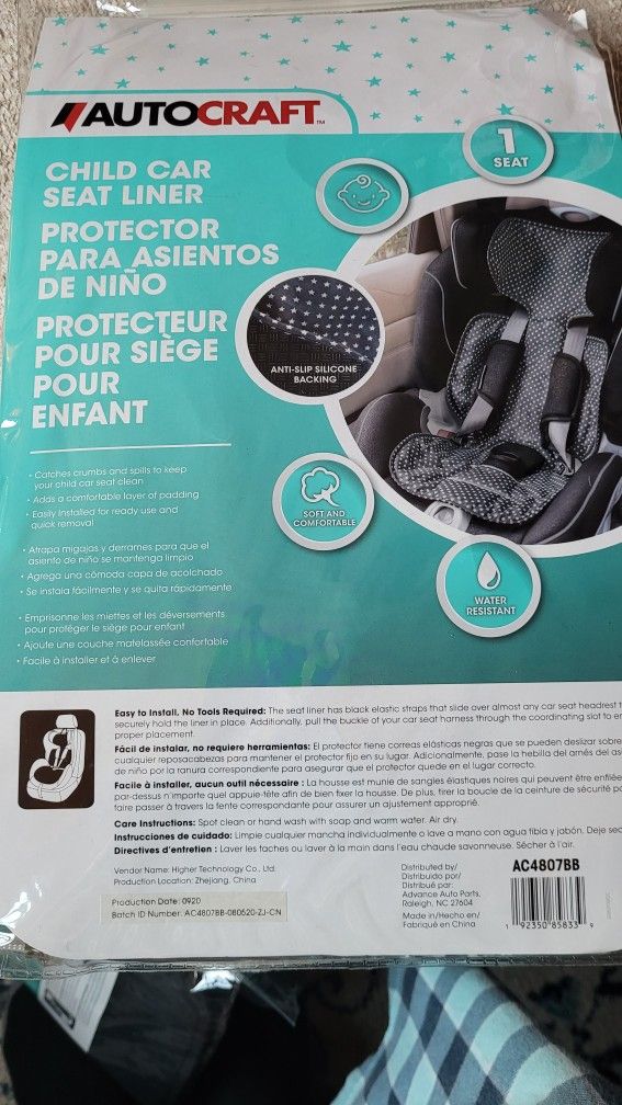 Child Carseat Liner
