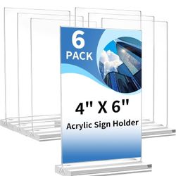 Table Number (Acrylic Stand) x 6