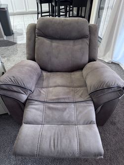 Beige Recliner Chair