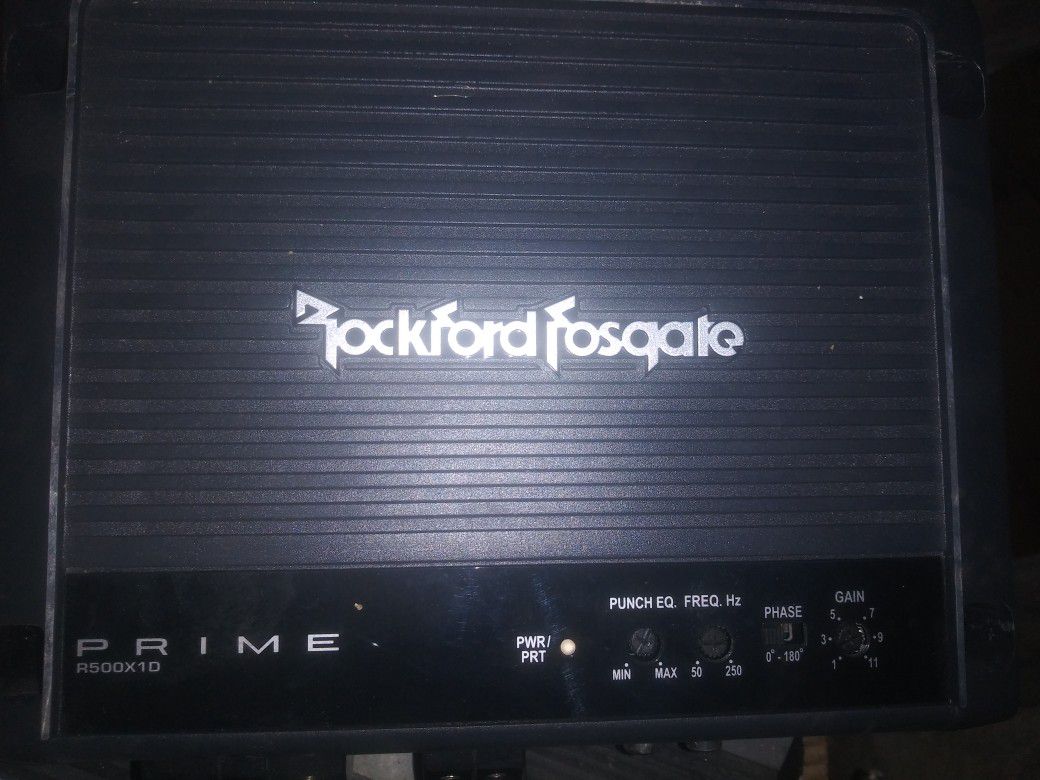 Rockford fosgate amp