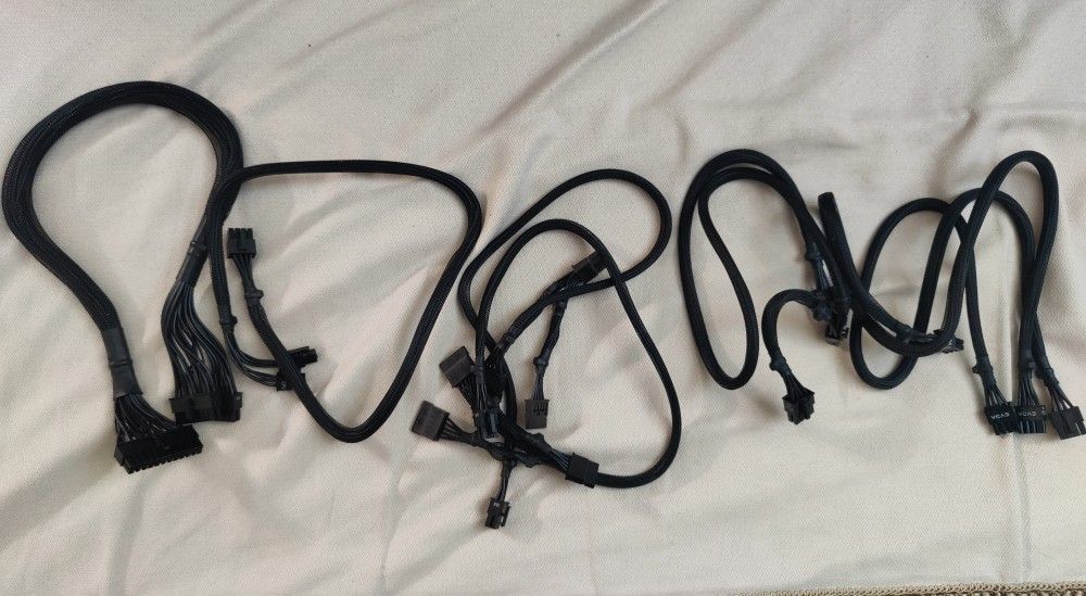 EVGA 850w G cables