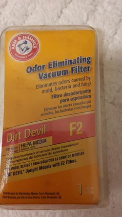 Odor Eliminating Vacuum Filter