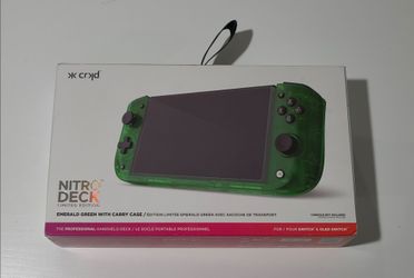 CRKD NITRO DECK LIMITED EDITION EMERALD GREEN WITH CARRY CASE