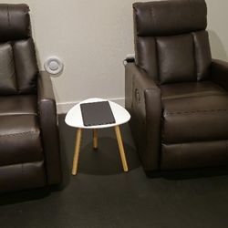 leather swivel recliner Sofa 