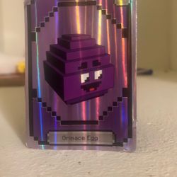 Grimace With Grimace Card Only For 30$