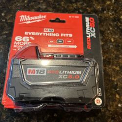Milwaukee M18 XC 5.0 Battery