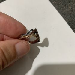 Silver And Gold Ring