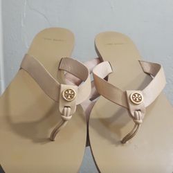 Tory Burch Leather Sandals Authentic Size 6