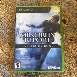 Minority Report (Microsoft Xbox, 2002) 