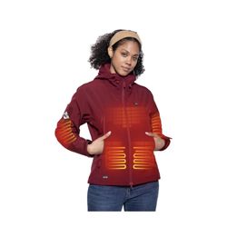 Heated Jacket for Women with 12V Battery