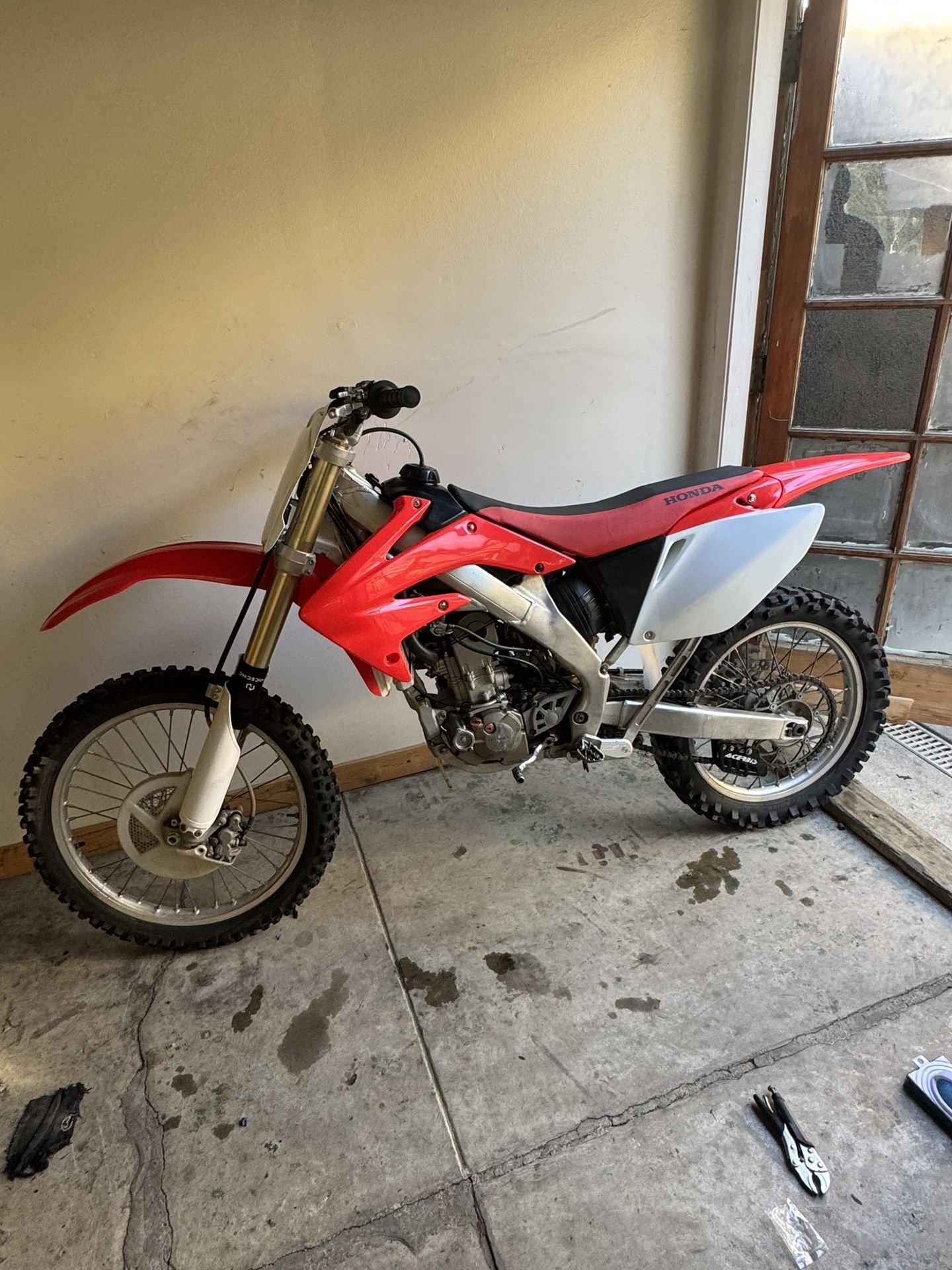 08 Crf250r Honda
