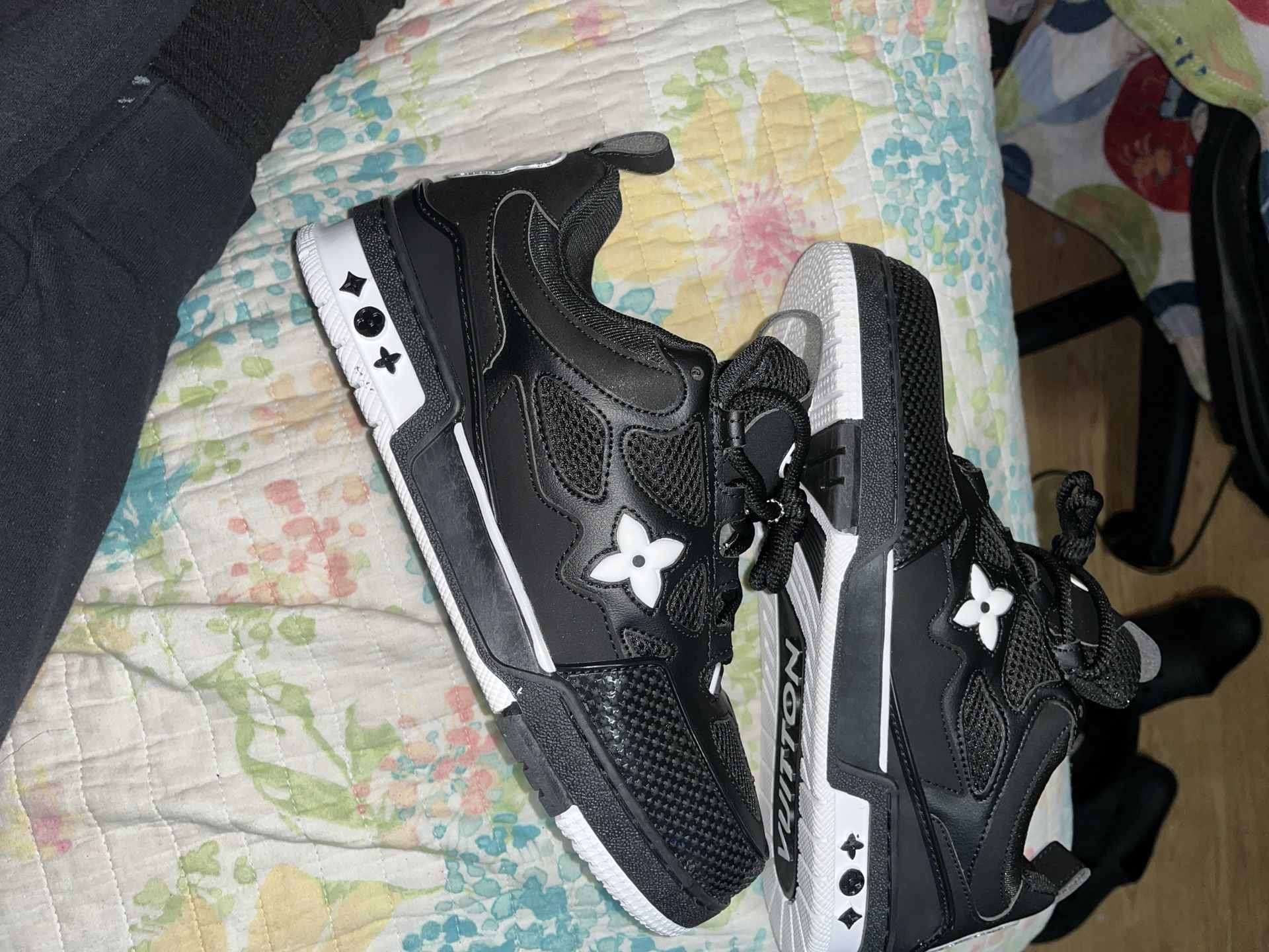 Louis Vuitton LV Skate Sneaker Black White