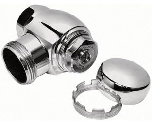 Sloan H-700-A 1" Screwdriver Control Stop w/out Cap - For use with Sloan Royal Flushometers, Includes 1" Vandal Resistant Cap & Adjustable Tailpiece