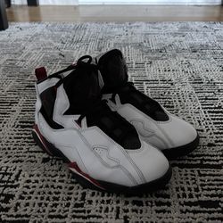 Red white and black Jordan’s
