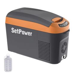 Setpower AB15 Armrest 12V Car Fridge Automotive Refrigerator 16Qt