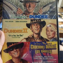 Crocodile Dundee Triple Feature (DVD, 2007, 3 Disc Set)
