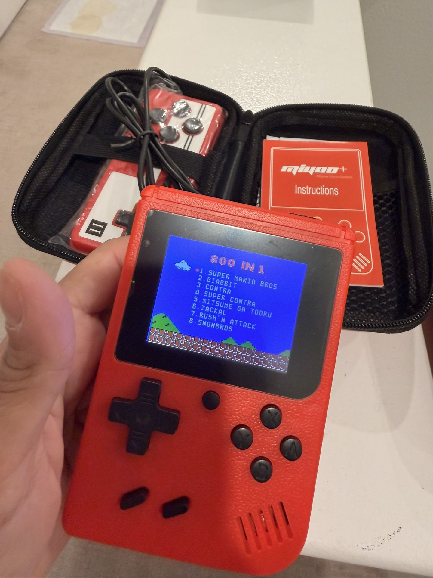 800 Games In One Hand Held Gamer Device Brand New