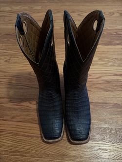 Ariat Relentless Caiman Belly Cowboy Boots