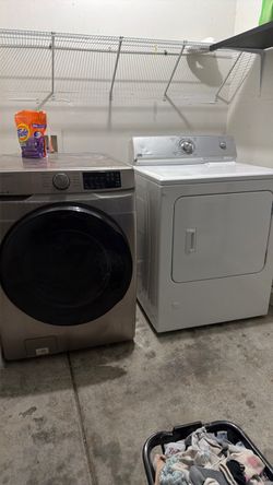 Samsung washer and Maytag dryer