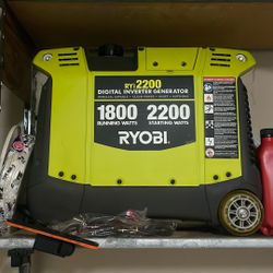 Ryobi Digital Inverter Generator 