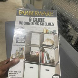 Farberware 6 Cube Organizing Shelves
