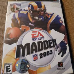 Madden 2003 PS2 Game