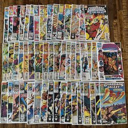 Comic Collection - Guardians and Silver Surfer