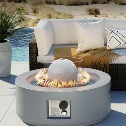 Propane Fire Pit & Water Fountain $250