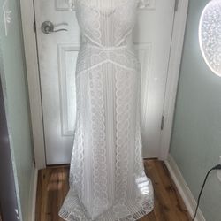Bohemian Beaded Wedding Dress