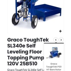 Sl340e Self Leavling Pump