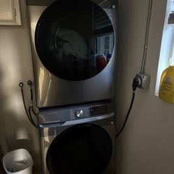 Samsung - 4.5 Cu Ft Washer & 7.5 Cu Ft Dryer 