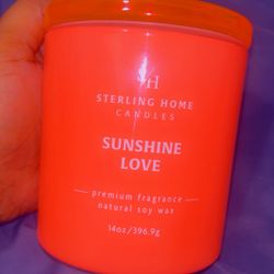 Sunshine Love Candle