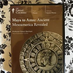 Maya To Aztec Ancient Mesoamerica Revealed By Edwin Barnhart 2015 DVD