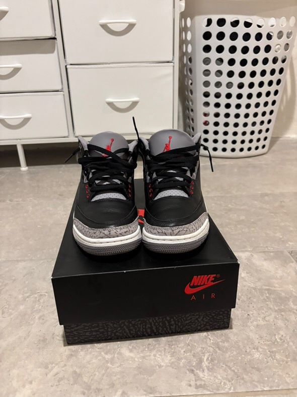 Black Cement 3s