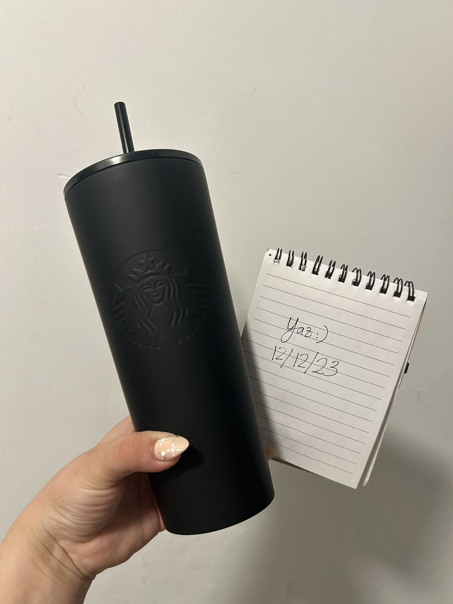 Starbucks Matte Black Tumbler “Ken 2.0”