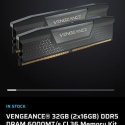 BNIB Corsair DDR5 6400mhz CL36 32gb Ram