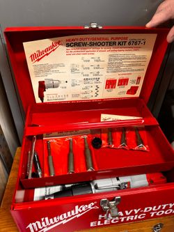 Milwaukee Heavy-Duty/General Purpose Catalog NO. 6767-1 Screw-Shooter