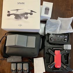 DJI Spark  Drone Fly More Combo Set Complete