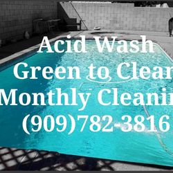 Pool Green To Clean
